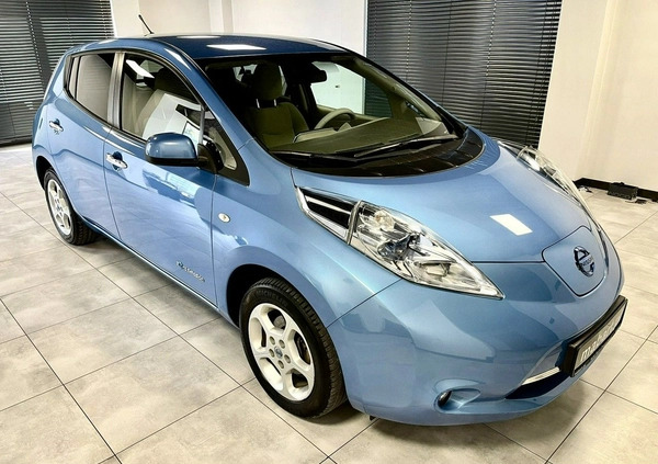 Nissan Leaf cena 30900 przebieg: 118000, rok produkcji 2013 z Jeziorany małe 407